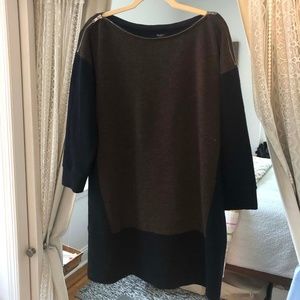 Madewell Color Block Sweater Dress